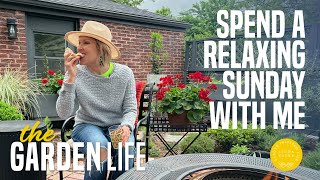 Spend a Relaxing Sunday With Me In the Backyard Garden…and a blooper!