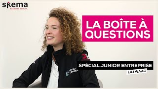 LA BOÎTE À QUESTIONS : Spécial Junior Entreprise