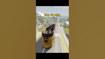 Earth, Moon... gravity #moon #earth #bus #people #sun
