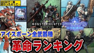 モンハンワールドで全てがひっくり返った神変化武器ランキング