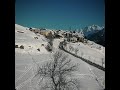 Guarda GR, Switzerland – Winter Drone Shots | #shorts