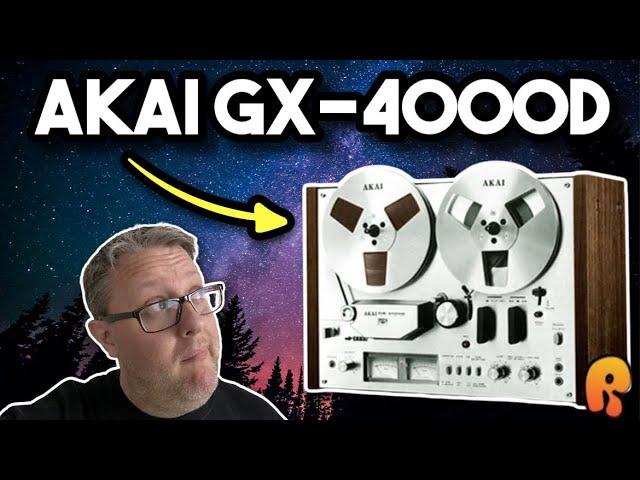 Akai GX-4000D Reel To Reel - Review & Test! 