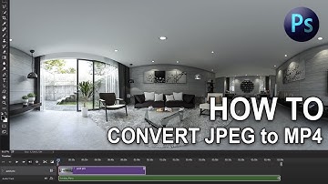 How to Convert Image to Video file in Photoshop  JPEG to MP4 _ 360 VR Panorama Rendering Tutorial