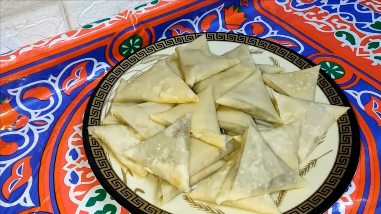 السمبوسه من الألف للياء‼️من نص كيلو دقيق ‼️هتعملي أكبر كميه‼️أنجح وأوفر من الجاهزه 100٪