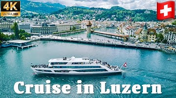 "Sailing in Luzern: the enchanting waters of Switzerland🇨🇭!"