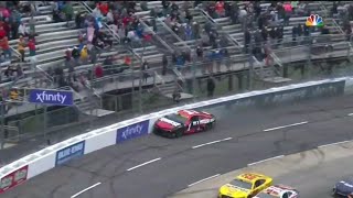 INSANE FINAL LAPS OF RACE (CHASTAIN WALLRIDE)- 2022 XFINITY 500 NASCAR CUP SERIES AT MARTINSVILLE screenshot 4