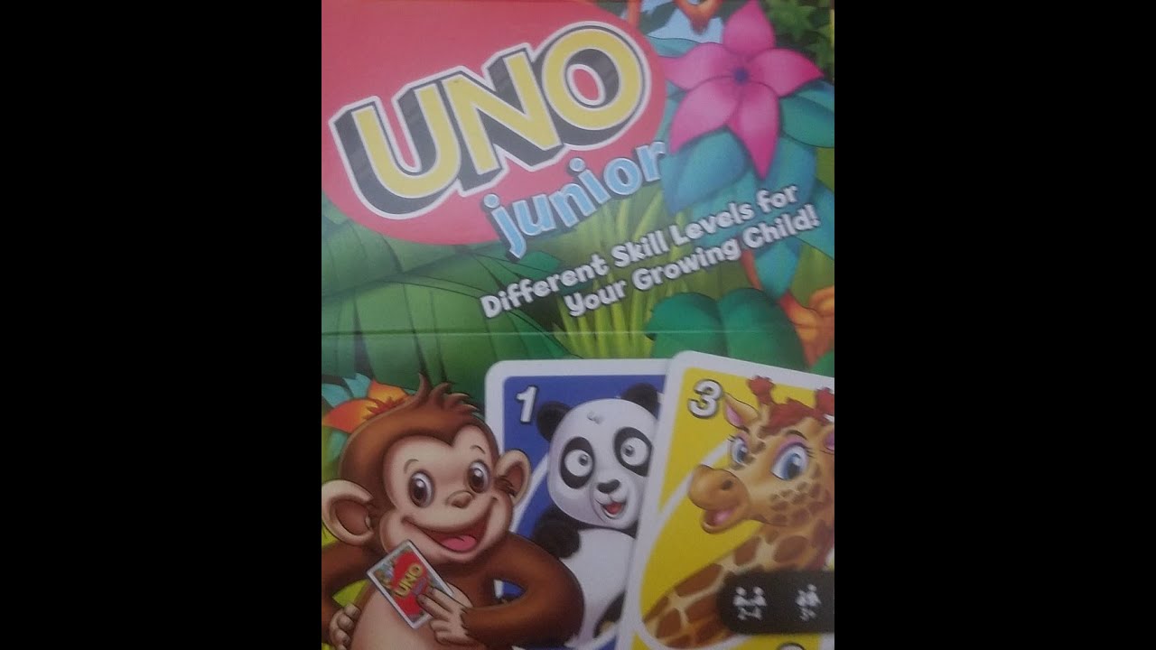 UNO Junior card game (2019, Mattel) -- What's Inside 