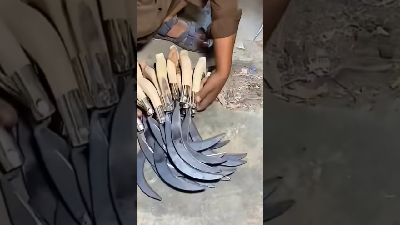 How SICKLES are Made #shorts #manufacturing #sickle #howitsmade #trendingshorts #viral #factory