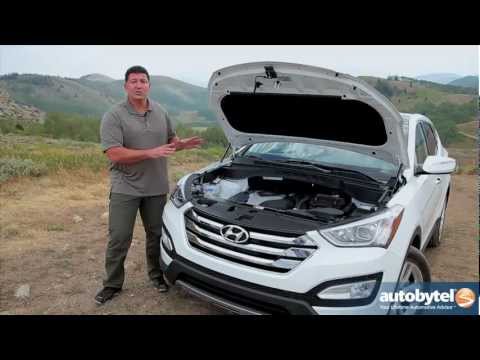 2013 Hyundai Santa Fe Sport Test Drive & Crossover SUV Video Review 