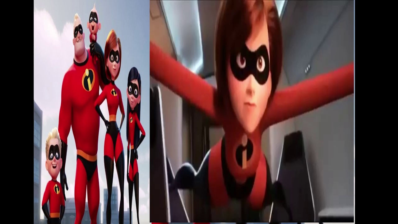 The Incredibles 2 Elastigirl And Evelyn