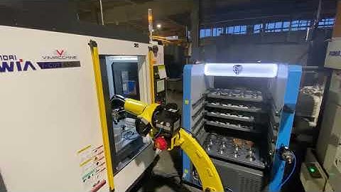 CubeBOX Blues DR-25 Machine Tending Application