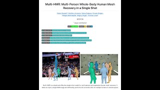Famous Multi-HMR: Multi-Person Whole-Body Human Mesh Recovery in a Single Shot Profile