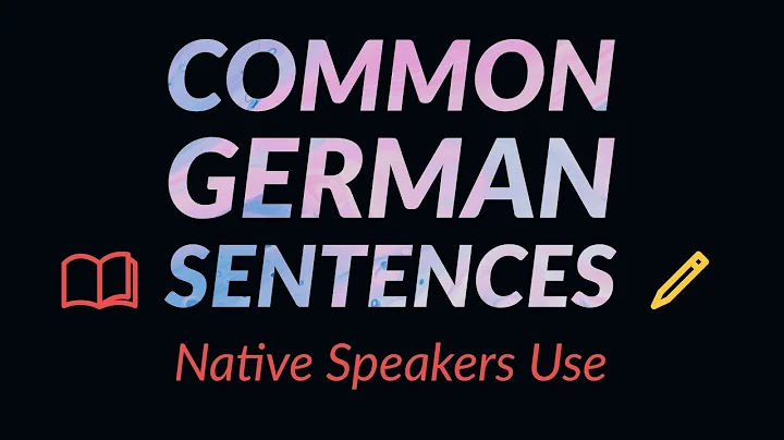 1000 Common German Sentences Used by Native Speakers