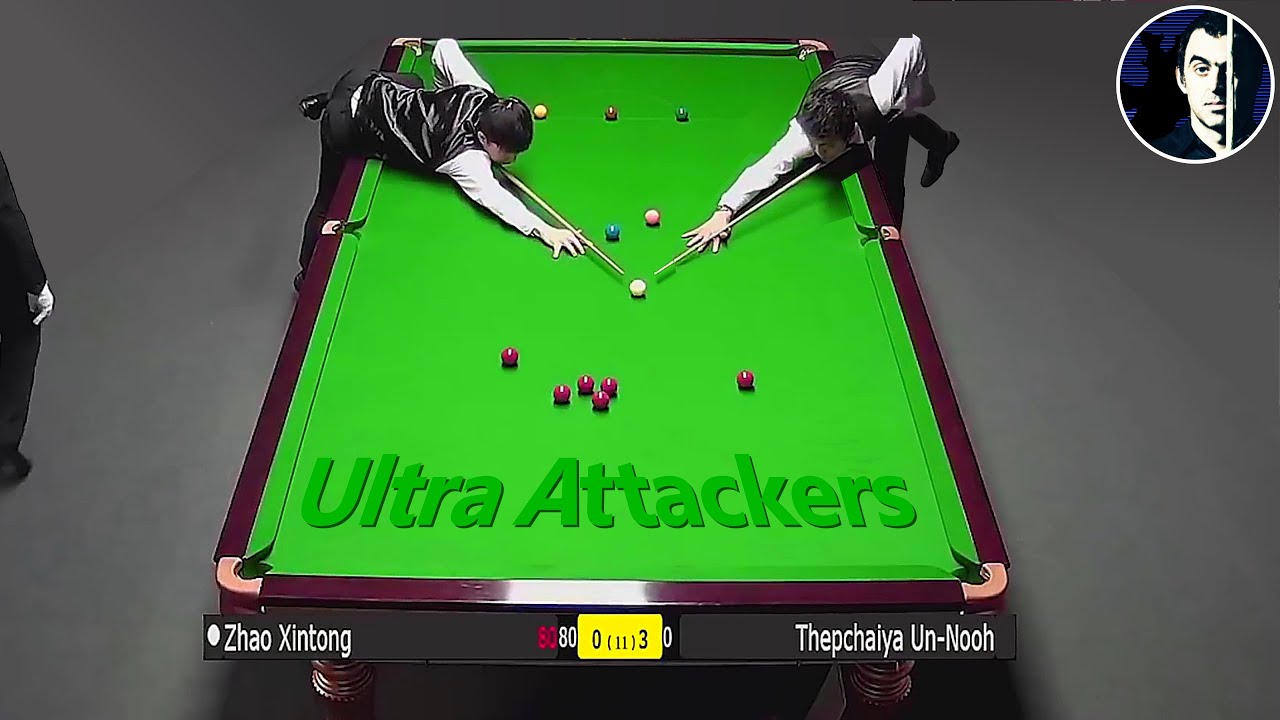 Ultra Attacker vs Ultra Attacker | Zhao Xintong vs Thepchaiya Un-Nooh | 2021 UK Championship Snooker