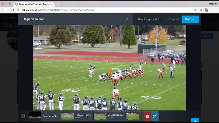 How to make a hudl highlight film