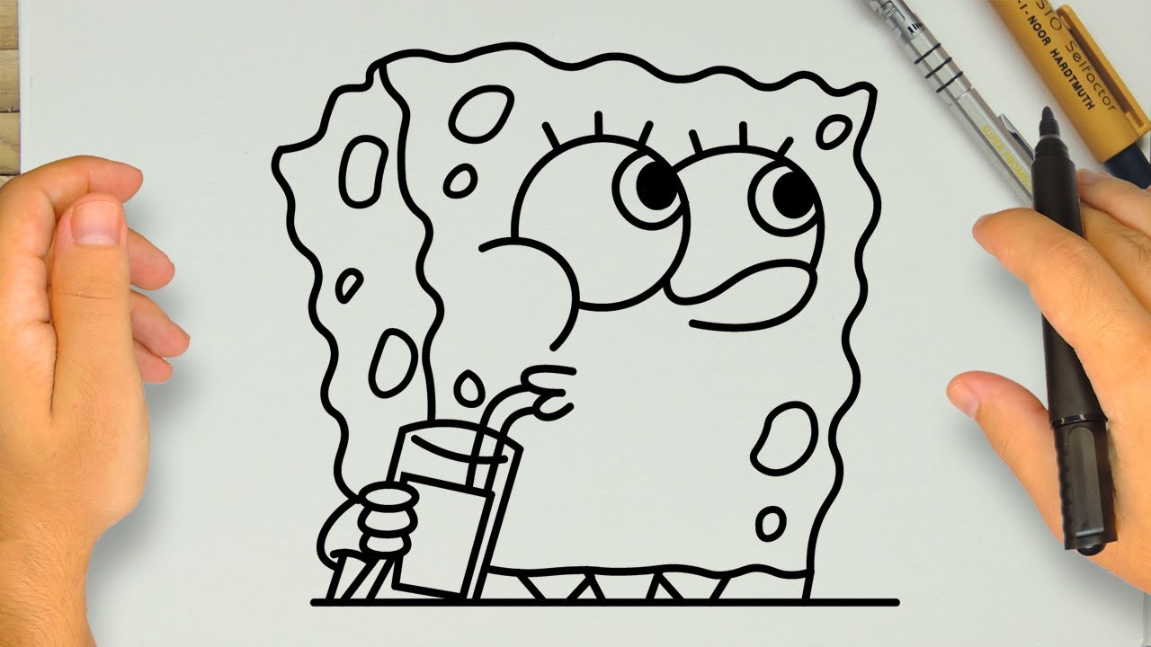 COMMENT DESSINER BOB L'ÉPONGE | Étape par Étape Simple et Facile - YouTube