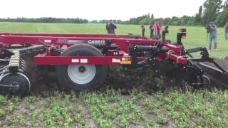 CASE IH Magnum Rowtrac 380CVT vs CASE IH Ecolo-Tiger 870. Ukraine, Dnipro