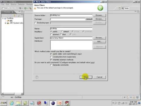 [안드로이드 자바 ,java programming 무료 동영상 교육 소프트캠퍼스]25강 do while 문