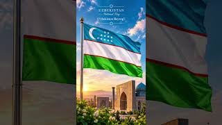 Uzbekistan🇺🇿 National Flag | O‘zbekiston Bayrog‘i