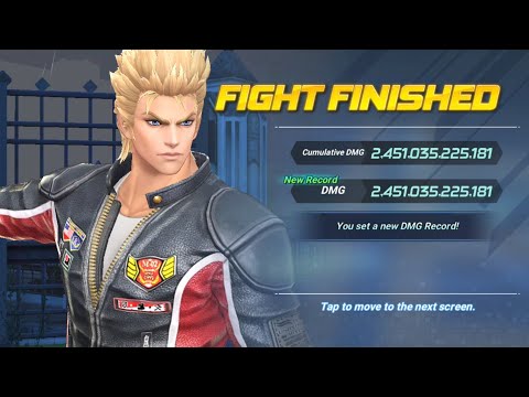 A5 Jacky Guild Raid Inferno 2.4 trillion DMG - King of Fighters All Star