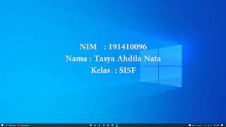 How To Use Hijackthis & Wireshark - Tasya Ahdila Nata (SI5F)