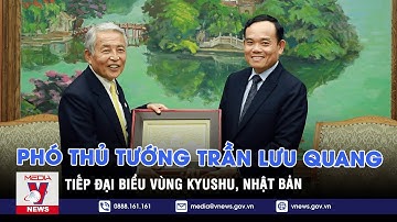 Phó Thủ tướng Trần Lưu Quang tiếp đại biểu vùng Kyushu, Nhật Bản - VNEWS