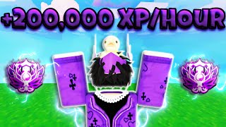 How To ACTUALLY Gain 200,000+ XP PER HOUR In Season X... (Roblox Bedwars)