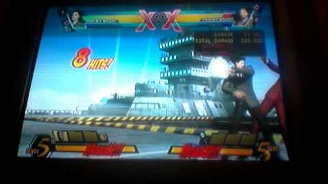 Ultimate Marvel VS Capcom 3 Phoenix Wright Sample Courtroom Mode Evidence Combos.wmv