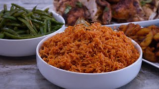 Let’s  Cook Dinner Together! Jollof, Kelewele (Spiced Fried Plantain), Baked Chicken and Green Beans