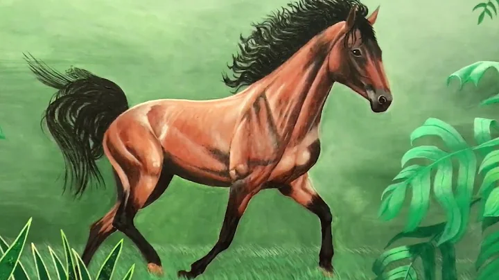 Running Free ~ Original Painting by Curtis Roy