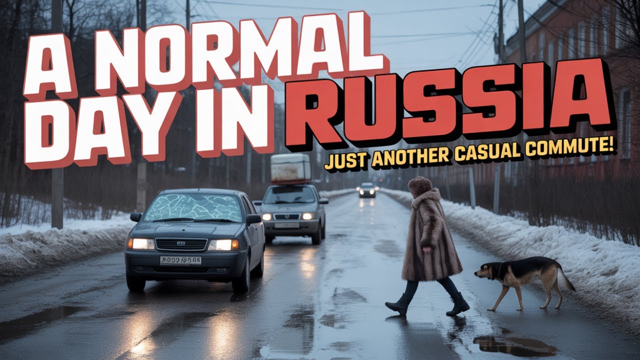A Normal Day in Russia, Idiots in Cars, Car Crash Compilation &74