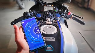 Connect Your R15 V4 With Mobile All Features Explain मस्त फीचर है यार 🔥 screenshot 3