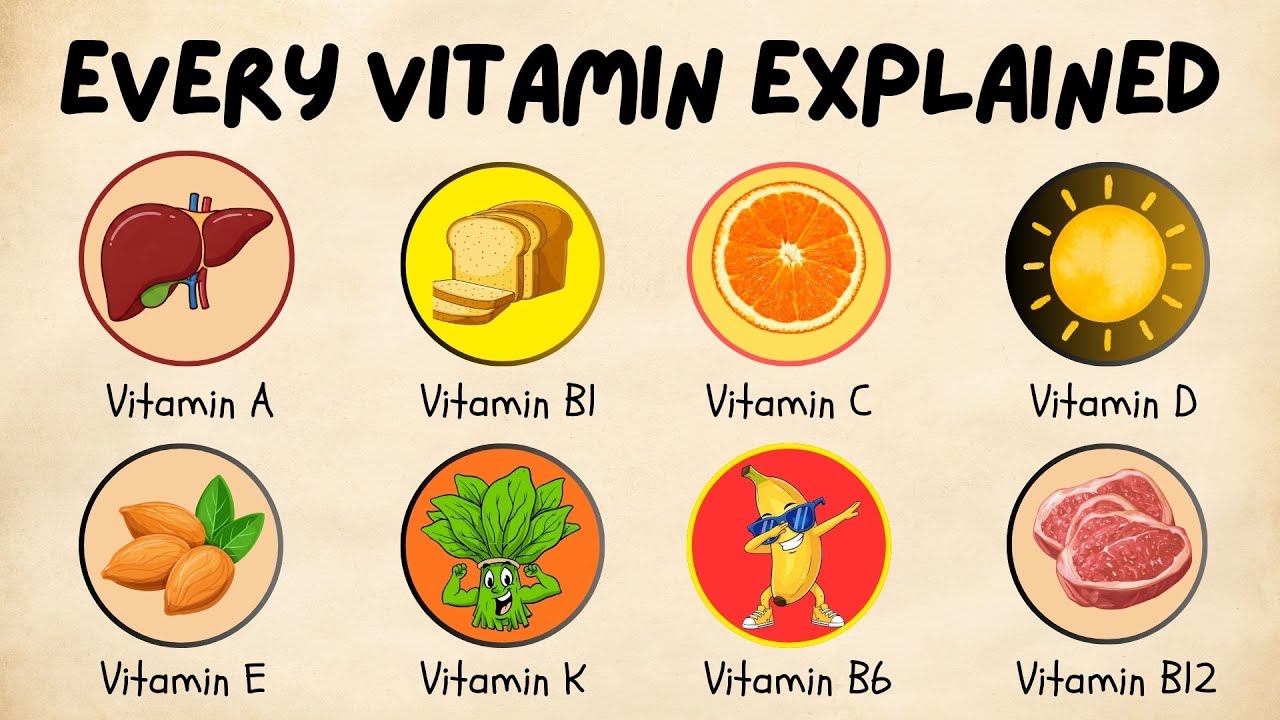 Every Vitamin Your Body Needs Explained