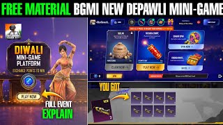 🤫Get Free Material ( Depawli Mini-Game ) In Bgmi | Bgmi New Depawli Mini-Game Event  screenshot 4