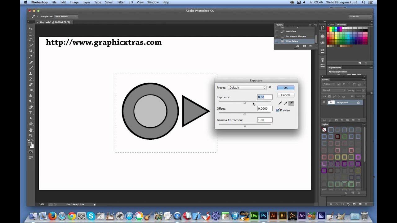 How to create outlines of brushes tutorial YouTube