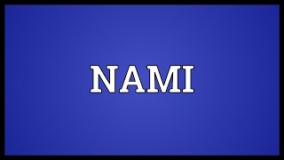 NAMI Meaning