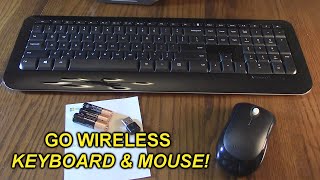 Microsoft Wireless Desktop 850 Keyboard and Mouse  2.4 GHz wireless 15-foot range  REVIEW screenshot 4