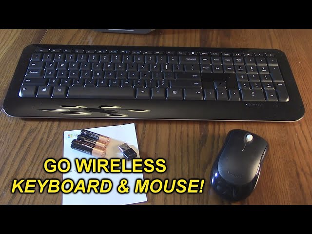 Combo Teclado Mouse Microsoft Wireless Desktop 850 - Español 