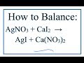 Balancing Chemical Equations Concepts
