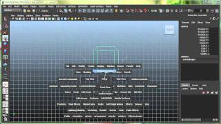Nurb Beizer Tool Extrude Tool, and Attribute Editor