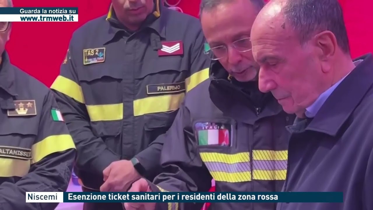 Niscemi - Esenzione ticket sanitari per i residenti della zona rossa