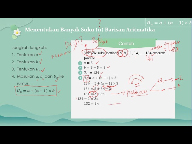Menentukan Banyak Suku Dalam Barisan Geometri Youtube