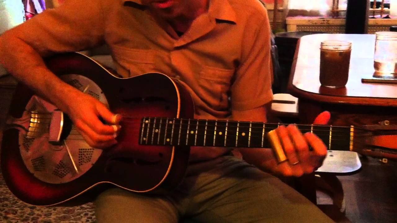 Slide Guitar. Ramblin Blues In Open G. Slide Guitar Open G Blues. YouTube