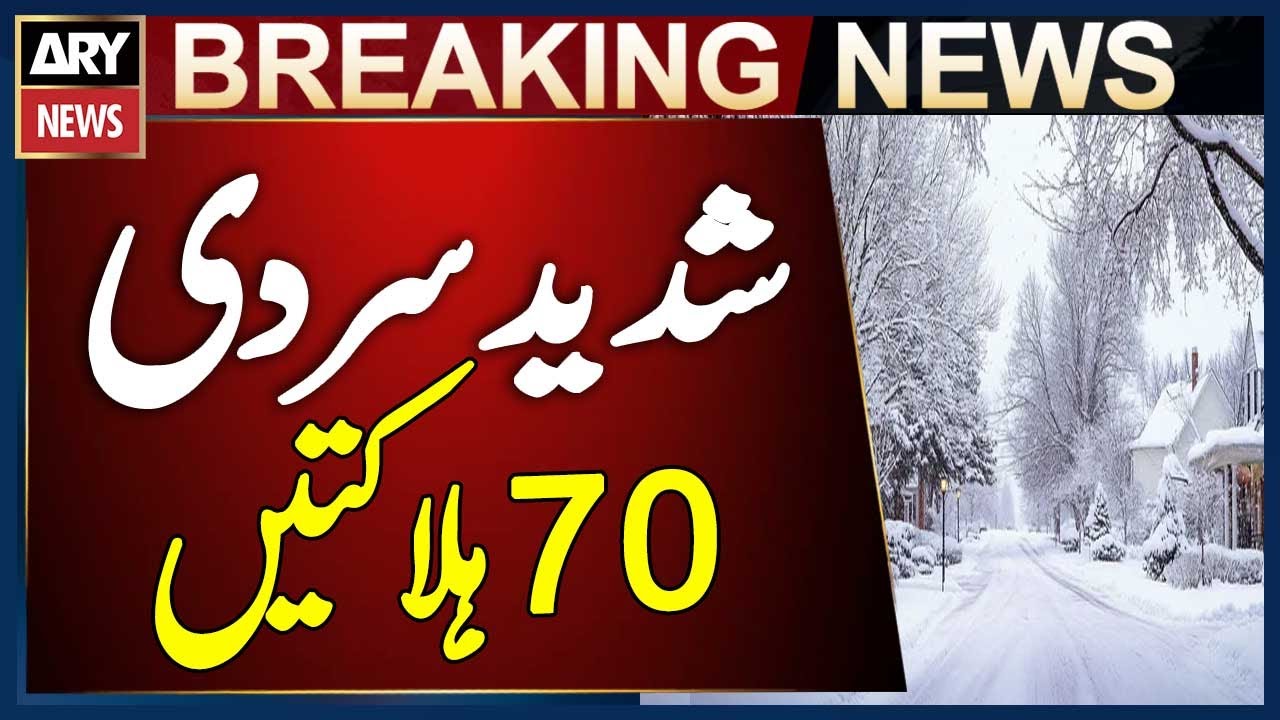 Severe Cold in Central and Eastern US Claims 70 Lives | Breaking News