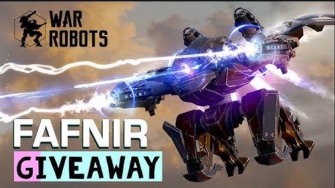 #WarRobots / #wrwinfaf3  / FAFNIR  GIVEAWAY / MitoTheGamer