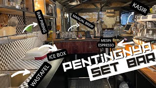 SET BAR MEMPENGARUHI KINERJA BARISTA !!