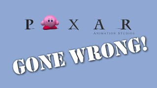 Kirby in the Pixar Animation Studios logo... gone wrong!