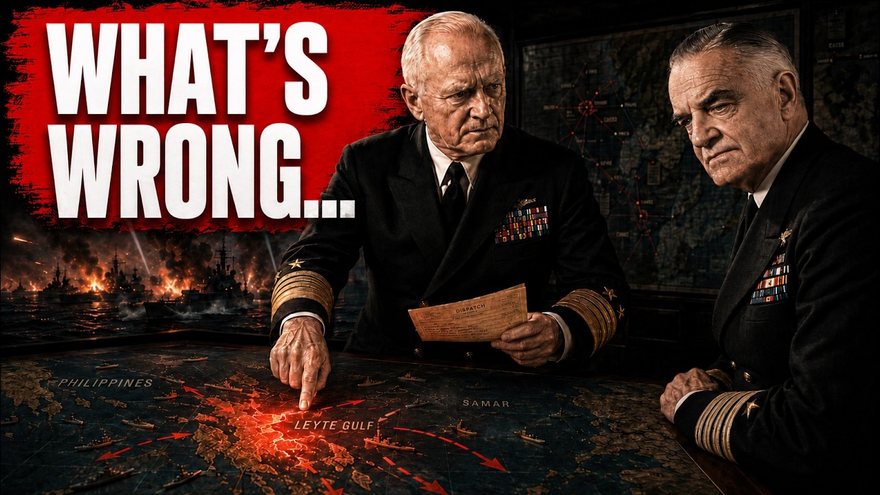 Why Nimitz Never Fired Halsey After His Biggest Mistake at Leyte Gulf