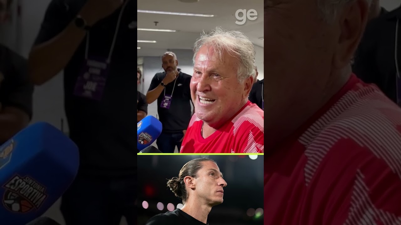 ZICO DIZ QUE TORCE PARA A RENOVAÇÃO DE FILIPE LUÍS NO FLAMENGO | #shorts | ge.globo