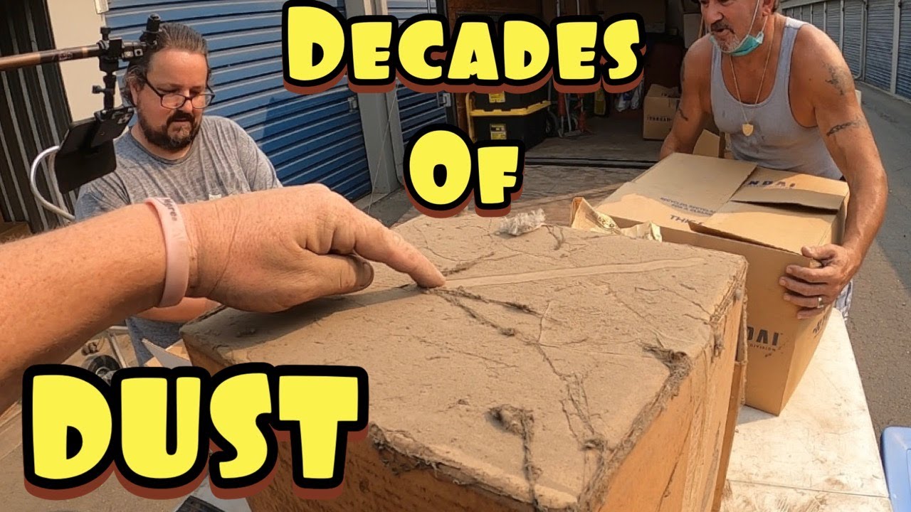 3 DECADES OF DUST ! We paid 5,000 for STORAGE WARS UNIT ! Extreme